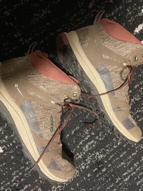 Keen Terradora II Brown and Rust Women's Hiking Boots